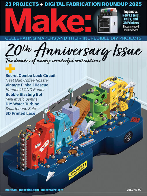 Cover image for Make, Volume 92